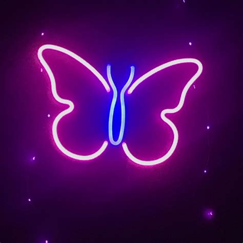 Butterfly neon sign | Neon signs, Neon light wallpaper, Neon wall art