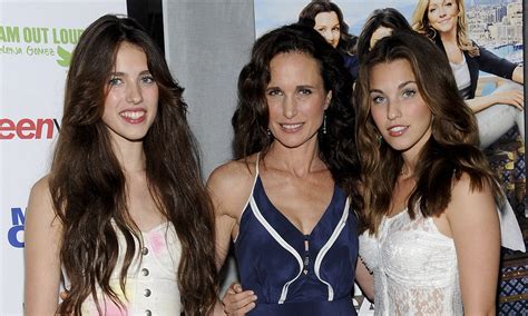 Andie MacDowell's daughters have inherited her model looks | Daily Mail ...