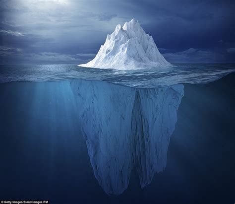 Spectacular images capture the world's oldest icebergs | Daily Mail Online