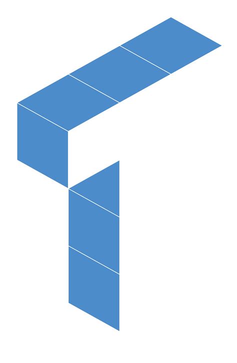 Proposed Graphical Flair (Isometric T) White