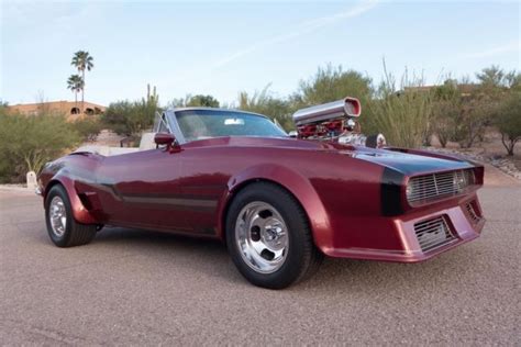 1967 Camaro Convertible Custom 350 SBC 671 Blower One Off Super Build Show & Go! for sale in ...