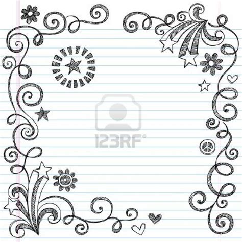 Pin by Олена Мороз on Doodles - art Journal | Doodle border, Border design to draw, Doodle borders