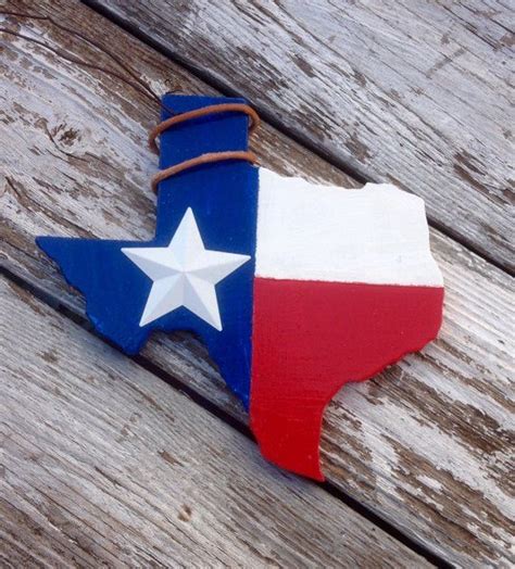 Texas Christmas Tree Ornament | 5" | Hand Painted | Texas Flag ...