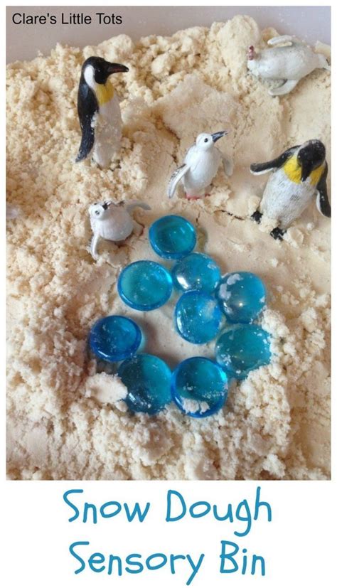 Snow Dough | Clare's Little Tots | Winter animals preschool, Sensory ...