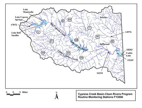 Cypress Creek Maps | Northeast Texas Municipal Water District