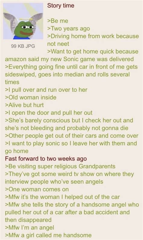 Anon is not less than an angel | /r/wholesomememes | Wholesome Memes ...