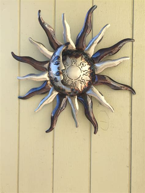 Pin by Teri Gavazza on Outdoor decor | Sun wall decor, Moon decor, Sun art