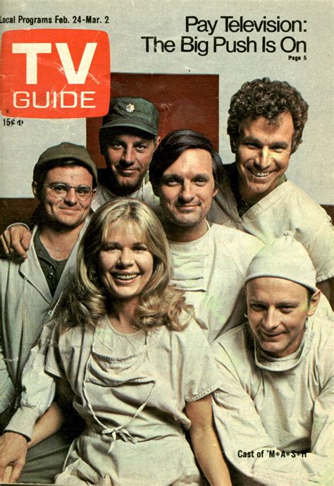 M*A*S*H*: Large TV Guide Cover for February 24-March 2, 1973 - Sitcoms ...