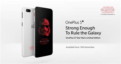 OnePlus launches Star Wars edition of 5T - Inside Green Tech