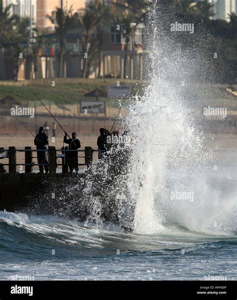 DURBAN, SOUTH AFRICA - NORTH BEACH DURBAN SURF AND STADIUM IMAGES. (Photo by Steve Haag Stock ...