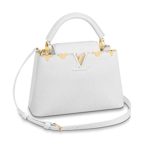 White Louis Vuitton Tote Bag | semashow.com