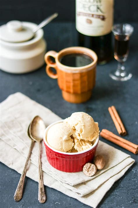 Eggnog Ice Cream Recipe - The Wanderlust Kitchen