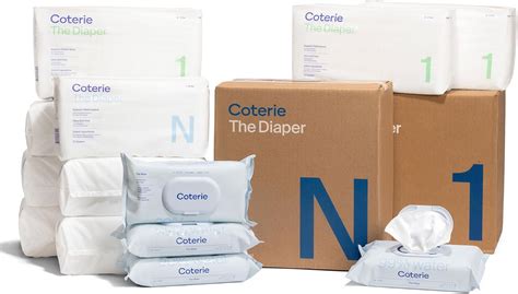 Amazon.com: Coterie Baby Diapers + Wipes Baby Kit, Size 1 (198 Count ...