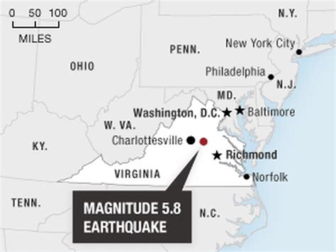 Why A Quake In Virginia Isn't As Rare As It Sounds : The Two-Way : NPR