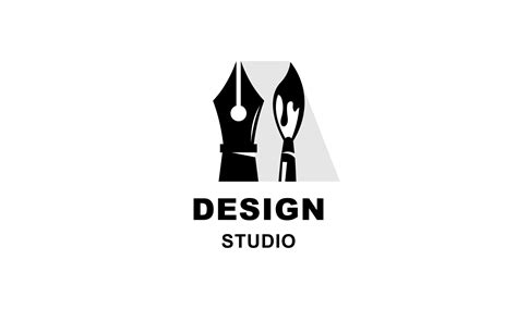 Graphic designer and web design studio tool logo 10411806 Vector Art at Vecteezy