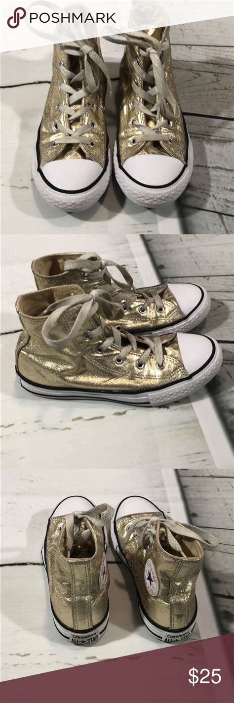 Converse Gold high tops | Converse gold, Converse, Gold high tops