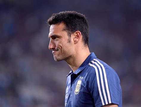 Argentina coach Lionel SCALONI press conference ahead of Colombia match ...