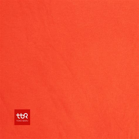 Combed 30s Merah Bata – TOKO BARU 366