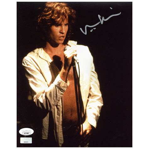 Val Kilmer Signed 8x10 Photo The Doors Autographed JSA COA 4 – Zobie ...