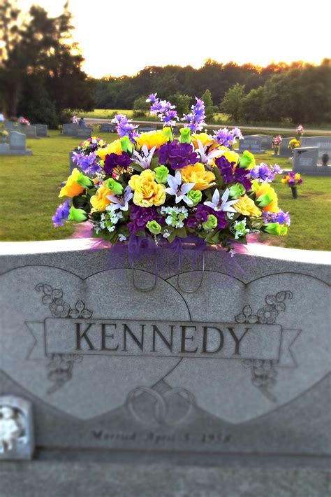 Pin on Headstone Flower Arraignment