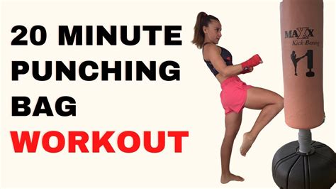 Beginners Punching Bag Workout-20 Minutes Workout - YouTube