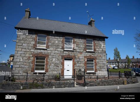 one charlemont square west bessbrook model village county armagh northern ireland uk Stock Photo ...