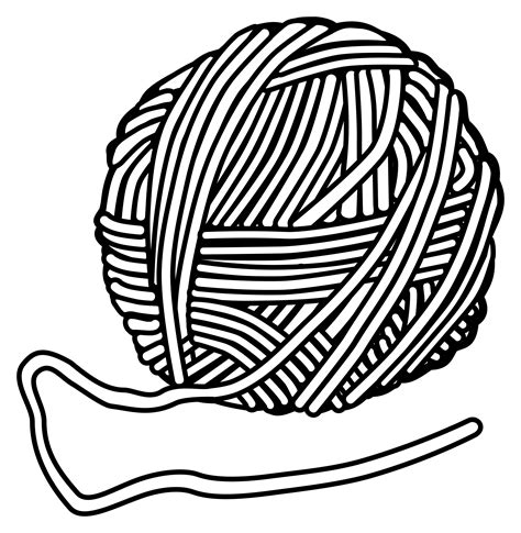 Image result for wool outline | Tricot, Images gratuites, Laine