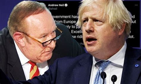 Andrew Neil not coming back to Britain as he blasts Boris 'Lost the ...