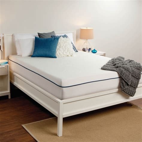 Shop Sealy 10-inch Queen-size Memory Foam Mattress - Free Shipping ...