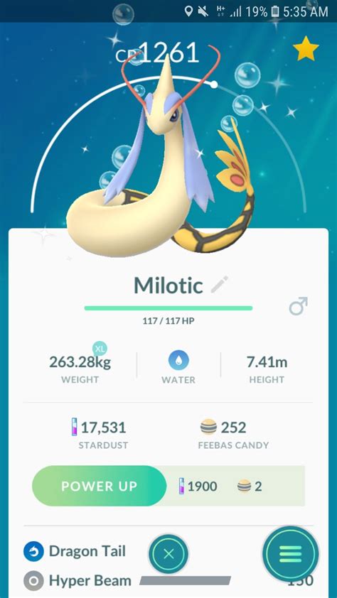 Shiny Milotic : pokemongo