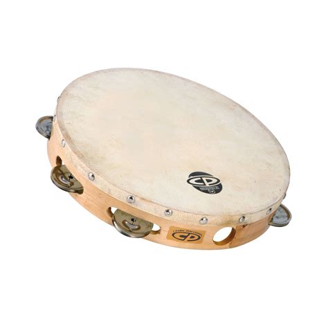 Latin Percussion CP CP379 Wood Headed Tambourine « Tamburin