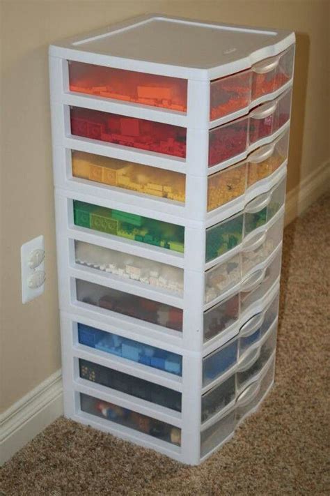 Lego sorting storage idea | Storage Spaces and Craft rooms | Pinterest