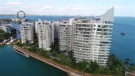 The Oceanfront @ Sentosa Cove Drone and Condo Details - Ocean Drive in ...