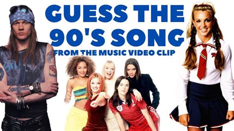 Flashback to the '90s: Guess the Song from the Music Video Clip - YouTube