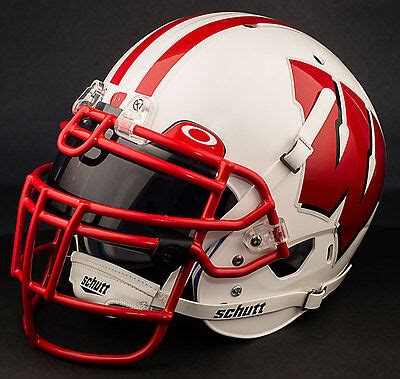 WISCONSIN BADGERS Football Helmet | eBay