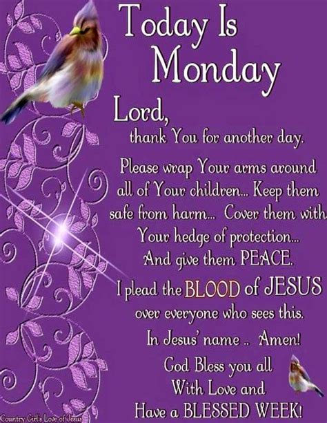 monday morning scriptures - Google Search | Monday blessings, Monday prayer, Monday morning blessing