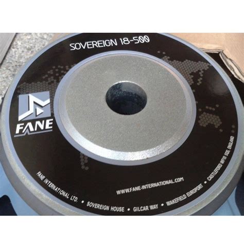 Fane Sovereign 18500 Loudspeaker Bass ProSeries, Audio, Soundbars ...