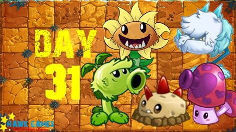 Plants vs Zombies 2 - Jurassic Marsh - Day 31 [Locked and Loaded III ...