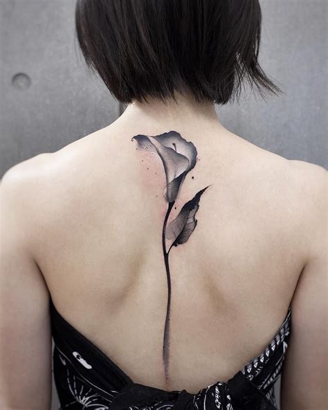 @chenjie.newtattoo on Instagram: “！#callas #tattoo #black #tattoos #ink #bl… | Mulheres com ...