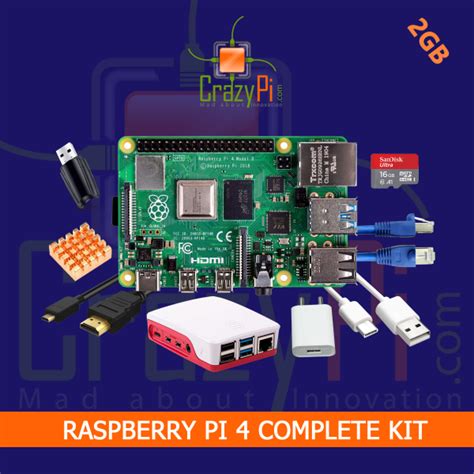 Raspberry Pi 4 Starter Complete Kit