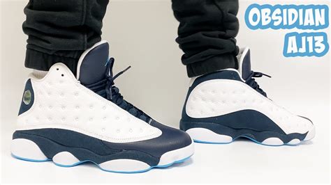 Jordan 13 “Obsidian” ON FEET Review! - YouTube