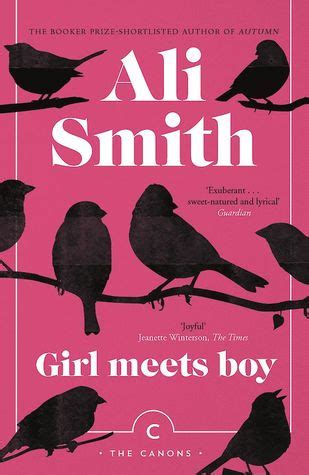 Review: Girl Meets Boy, Ali Smith - Girl with her Head in a Book