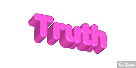 Truth Word Animated GIF Logo Designs