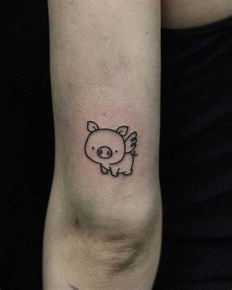 Cute Flying Pig Tattoo - 70 Best Pig Tattoos Pictures Designs Meanings ...