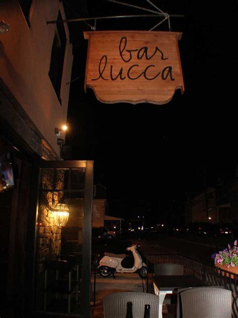 Bar Lucca, in photos