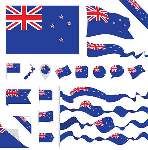 2,400+ New Zealand Flag Stock Illustrations, Royalty-Free Vector ...