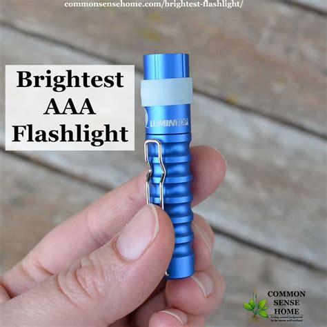 Brightest Flashlight - AAA, AA, Tactical, Keychain and Spotlight