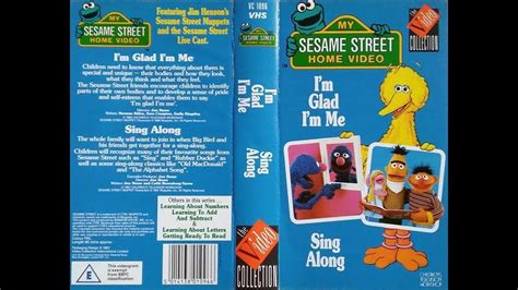 Sesame Street - I'm Glad I'm Me and Sing Along (1987, UK VHS) - YouTube