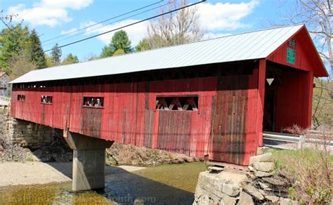 3 Covered Bridges in Northfield, Vermont + Falls General Store - One ...