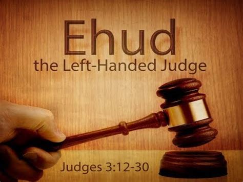 "Ehud, The Left Handed Judge" - Pete Folger - Cleveland Baptist Church ...